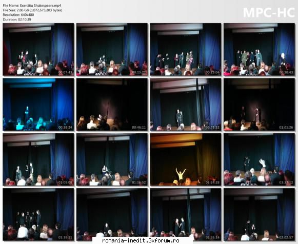 Exercitiu Shakespeare - bgl23 - Teatru rom�nesc - Romanian Theater