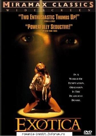 Exotica (1994) - DVDrip - Dvdrip | Xvid 915 Kbps | 608x336 | 25.0 fr/s | - Filme - Movies