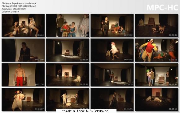 Experimentul Hamlet - bgl23 - Teatru rom�nesc - Romanian Theater