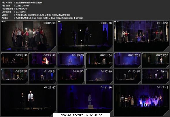 Experimentul P (Teatrul Alexandru Davila Pitesti) - Pitesti.mp4 info cali - Teatru rom�nesc - Romanian Theater
