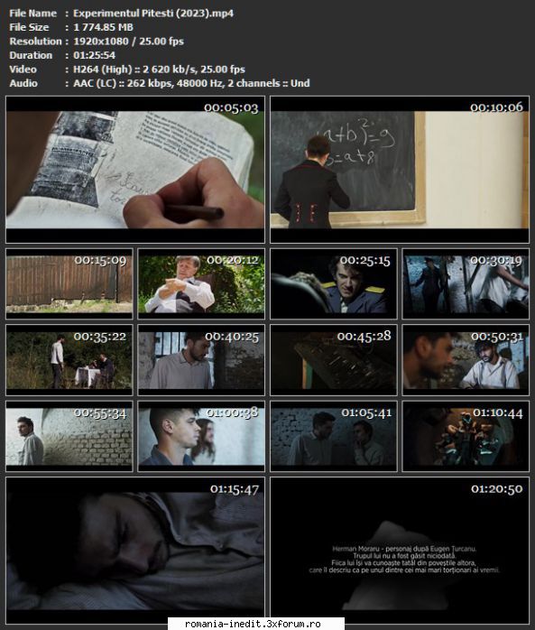 Experimentul Pitesti (2023) - sasadoru - Filme rom�nesti - Romanian Movies