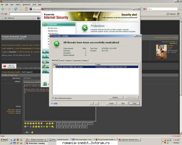 Explorer.exe infectat - Revin cu vechea mea problema... virusu elodia - Tech Support