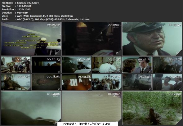 Explozia (1973) - sasadoru - Filme rom�nesti - Romanian Movies