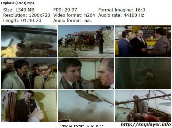 Explozia (1973) - Explozia (1973) The Poseidon Explosion Multumiri - Filme rom�nesti - Romanian Movies