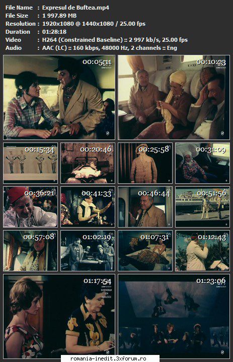 Expresul de Buftea (1978) - sasadoru - Filme rom�nesti - Romanian Movies