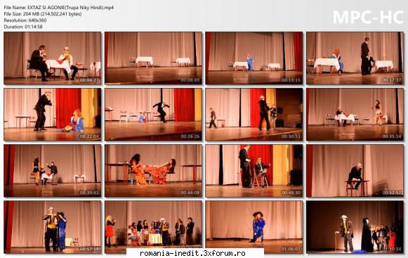 Extaz si agonie - bgl23 - Teatru rom�nesc - Romanian Theater