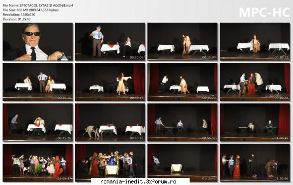 Extaz si agonie(Teatrul I.L.Caragiale Voluntari) - bgl23 - Teatru rom�nesc - Romanian Theater