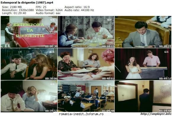 Extemporal la dirigenție (1987) - marianvo - Filme rom�nesti - Romanian Movies