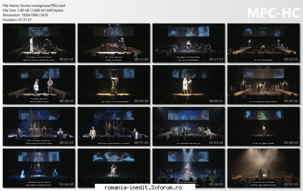 FITS (2025) - 7.Nunta insangerata(Teatrul Radu Stanca) Regia - Teatru rom�nesc - Romanian Theater