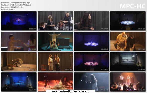 FITS (2025) - 10.Ultima generatie(Teatrul Radu Stanca) Regia - Teatru rom�nesc - Romanian Theater