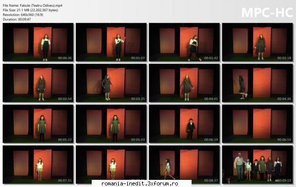 Fabule (Teatru Odiseu) - bgl23 - Teatru rom�nesc - Romanian Theater