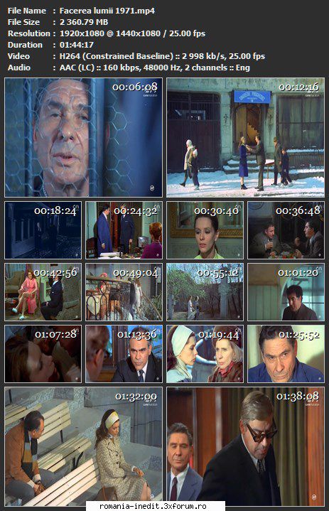 Facerea lumii (1971) - sasadoru - Filme rom�nesti - Romanian Movies