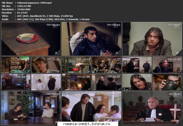 Faimosul paparazzo (1999) - sasadoru - Filme rom�nesti - Romanian Movies