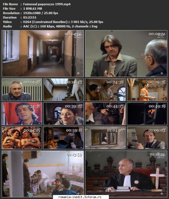 Faimosul paparazzo (1999) - sasadoru - Filme rom�nesti - Romanian Movies