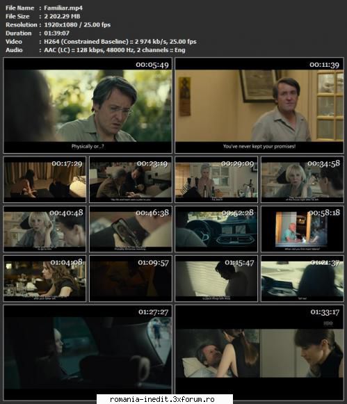 Familiar 2023 - Regia Călin Peter Netzer Cu Emanuel P�rvu - Filme rom�nesti - Romanian Movies