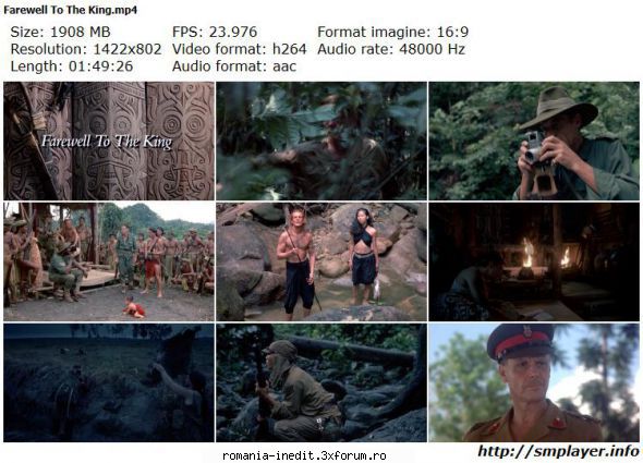 Farewell to the King (1989) - Farewell To The King (1989) Adio Regelui Audio / - Filme clasice - Old Movies