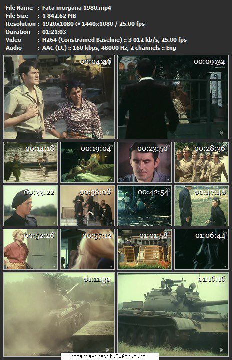 Fata Morgana (1981) - sasadoru - Filme rom�nesti - Romanian Movies