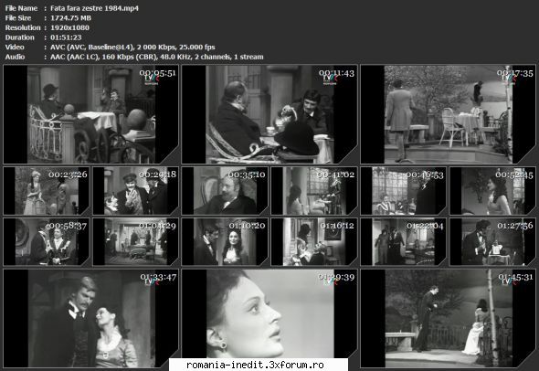 Fata fara zestre (1984) (Teatru TV) - sasadoru - Teatru rom�nesc - Romanian Theater