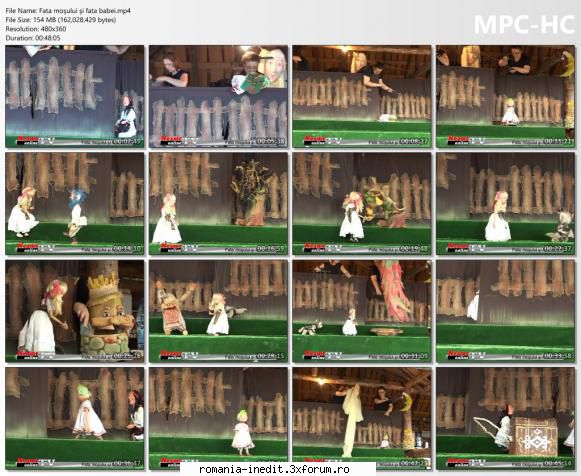 Fata moşului şi fata babei(Teatrul Luceafarul Iasi) - bgl23 - Teatru rom�nesc - Romanian Theater