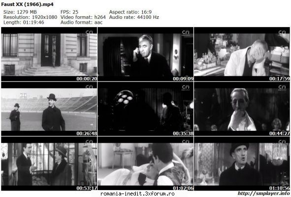 Faust XX (1966) - marianvo - Filme rom�nesti - Romanian Movies