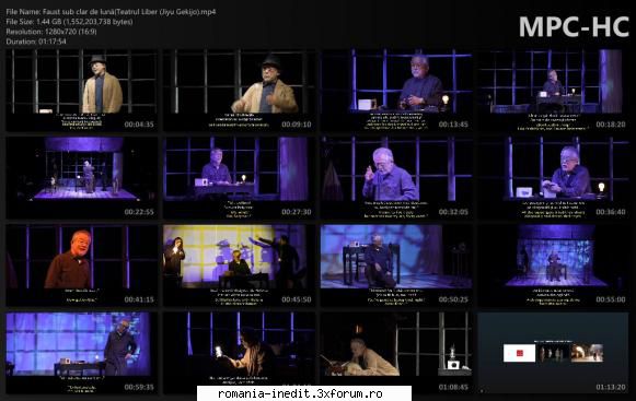 Faust sub clar de lună(Teatrul Liber Jiyu Gekijo) - Un spectacol de - Teatru rom�nesc - Romanian Theater