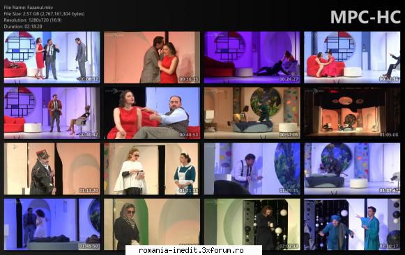 Fazanul(Teatrul Nottara) - De: Georges Feydeau Regia: Alexandru - Teatru rom�nesc - Romanian Theater