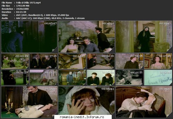 Felix si Otilia (1971) - sasadoru - Filme rom�nesti - Romanian Movies