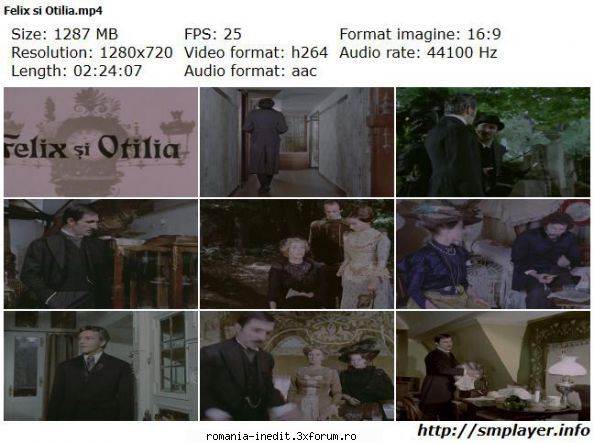 Felix si Otilia (1971) - Felix si Otilia (1972) Multumiri uploaderului - Filme rom�nesti - Romanian Movies