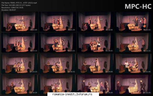 Femei fete si...atat - regia: Alexandra Năfureanu cu - Teatru rom�nesc - Romanian Theater
