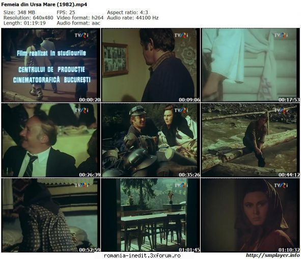Femeia din Ursa Mare (1982) - marianvo - Filme rom�nesti - Romanian Movies