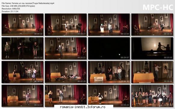 Femeia un rau necesar(Trupa Nebotezata) - bgl23 - Teatru rom�nesc - Romanian Theater