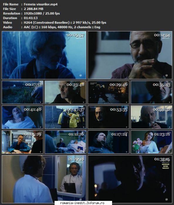 Femeia visurilor (2005) - sasadoru - Filme rom�nesti - Romanian Movies