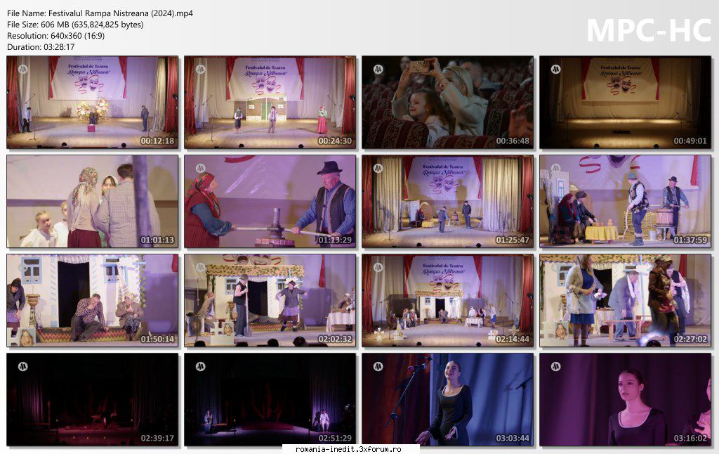 Festival de teatru Rampa Nistreana - bgl23 - Teatru rom�nesc - Romanian Theater