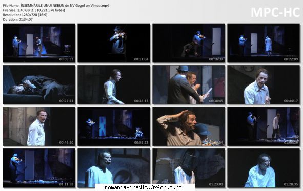 Festivalul National de Teatru '2020 (Teatru) - 8.�NSEMNĂRILE UNUI - Teatru rom�nesc - Romanian Theater