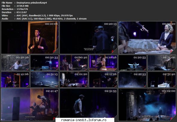 Festivalul National de Teatru '2020 (Teatru) - Deșteptarea primă - Teatru rom�nesc - Romanian Theater