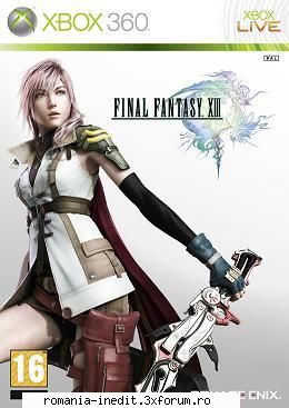 Final Fantasy XIII XBOX360 - varinta de XBOX a aparut pe DVD 1 DVD2 DVD3 - Jocuri - Games
