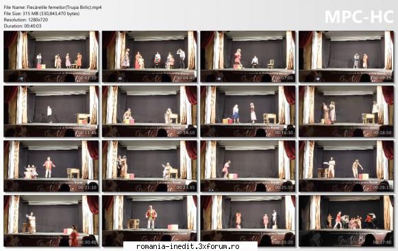 Flecărelile femeilor(Trupa Birlic) - bgl23 - Teatru rom�nesc - Romanian Theater