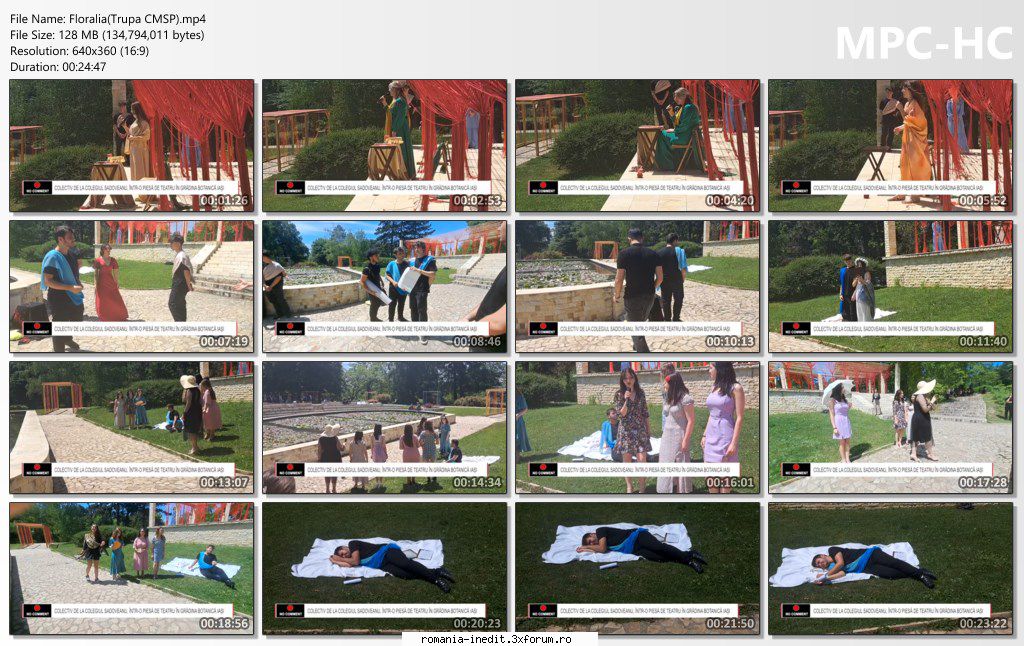 Floralia(Trupa CMSP) - bgl23 - Teatru rom�nesc - Romanian Theater