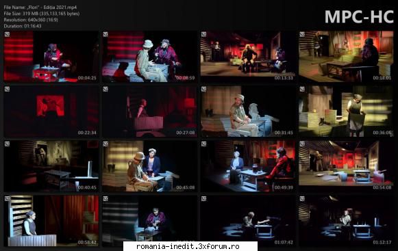 Flori(Teatrul dramaturgilor Romani) - De at�ta vreme nu se mai - Teatru rom�nesc - Romanian Theater