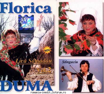Florica Duma - Lica Samadau Vol. ) - A1 Ruptu-i Podul La Tinca - Muzica populara romaneasca - Romanian folk