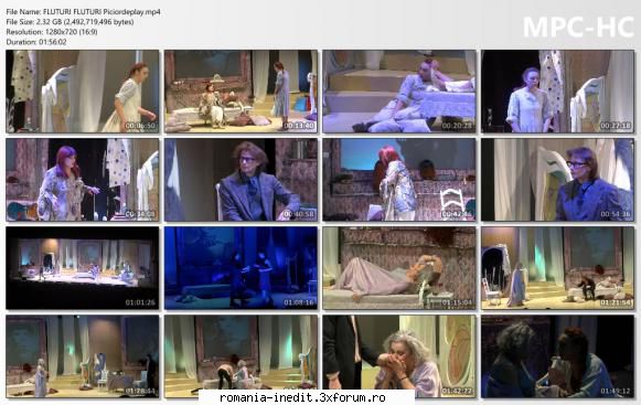 Fluturi fluturi(Ateneul National Iasi) - De Aldo Nicolaj Regia: Toma - Teatru rom�nesc - Romanian Theater