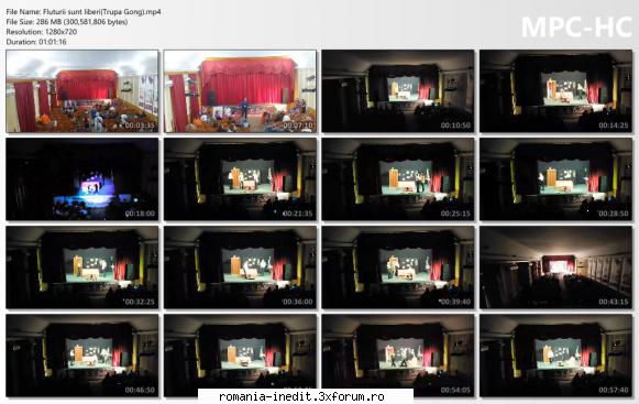 Fluturii sunt liberi(Trupa Gong) - bgl23 - Teatru rom�nesc - Romanian Theater