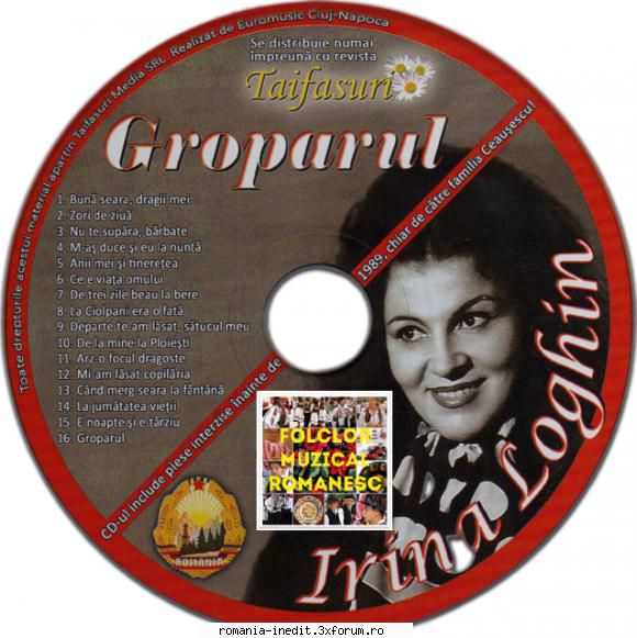 Folclor Rom�nesc Online [Special] - Irina Loghin - Groparul - Muzica populara romaneasca - Romanian folk