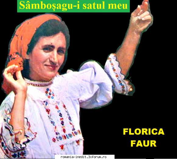 Folclor Rom�nesc Online [Special] - Florica Faur - S�mboșagu - Muzica populara romaneasca - Romanian folk