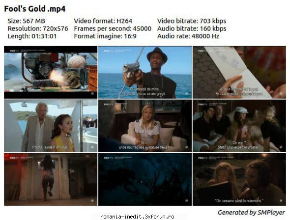 Fool's.Gold[2008]DvDripRoSub-aXXo - Fool's Gold (2008) TVRip / MP4 Subtitrare / - Filme - Movies