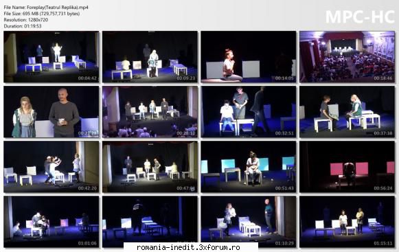 Foreplay(Teatrul Replika) - bgl23 - Teatru rom�nesc - Romanian Theater