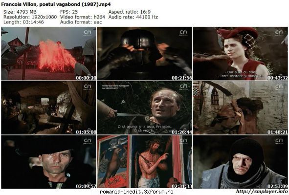 Francois Villon - Poetul vagabond (1987) - marianvo - Filme rom�nesti - Romanian Movies