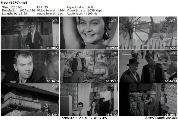 Fratii (1970) - marianvo - Filme rom�nesti - Romanian Movies