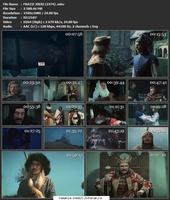 Fratii Jderi (1973) - sasadoru - Filme rom�nesti - Romanian Movies