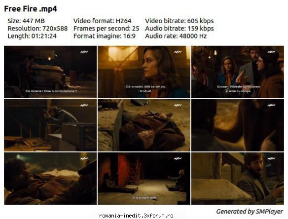 Free Fire (2016) - Free Fire (2016) TVRip / MP4 Subtitrare / Romana - Filme - Movies